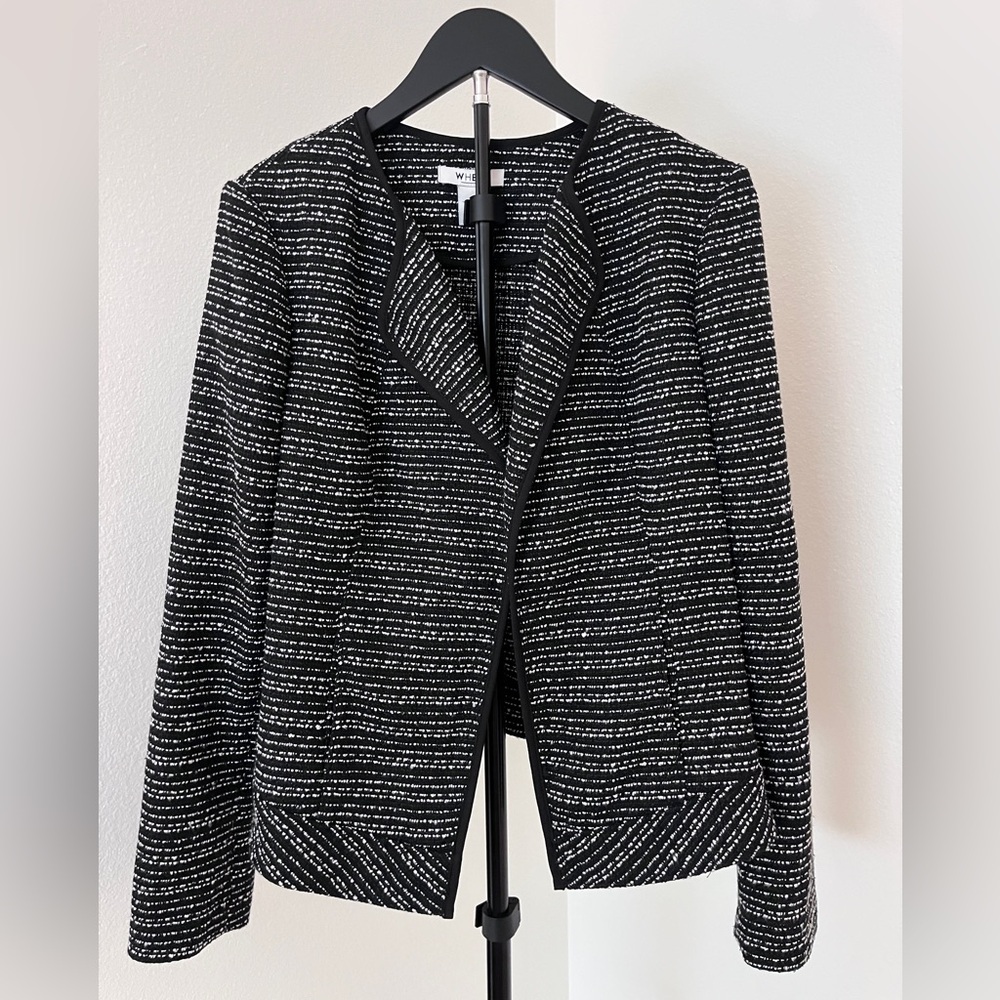 🖤 WHBM Tweed Cropped Blazer ✨ | Polished Career Chic | Like NEW!